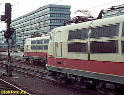 2x BR 103 Hannover Hbf thm